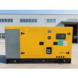 Silent Diesel Generator Set 30kva 60kva 80kva 100kw 400V Robust Steel Canopy Electric Generator for Rail Infrastructure Repairs