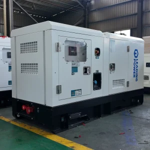Silent Diesel Generator Set 48kW 60kVA 3 Phase 50Hz Industrial Power Genset