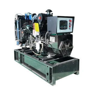 Silent Diesel Generator Set 50/60Hz Frequency Auto Start System 480V Rated Open With Remote Control
