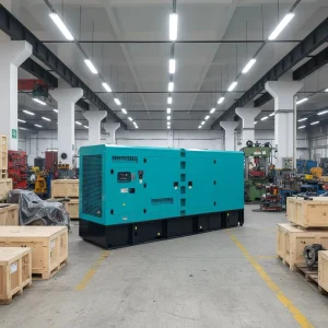 Silent Diesel Generator Set 500KVA 400KW Three Phase 1500RPM for Industrial Backup Power