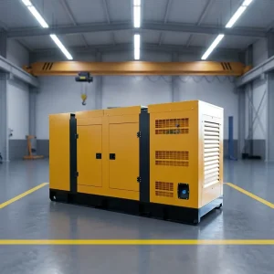 Silent Diesel Generator Set 50kW 100kW 150kW 200kW Soundproof Canopy Type Heavy Duty Standby Power Station Electric Generator