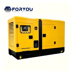 Silent Diesel Generator Set 50kw 60 kw 80 kw 100 kw Soundproof Genset ATS Auto Start Low Noise Industrial Backup Power Backup