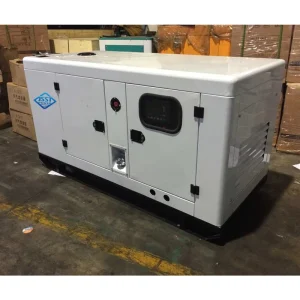 Silent Diesel Generator Set Auto Remote Start High Torque Rise Large Horsepower Low Specific Fuel Consumption