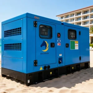 Silent Diesel Generator Set Factory 20kva 30kva 50kva 100kva 50 60HZ 220 380V 3phase Water Cooled Genset for Tourist Resort