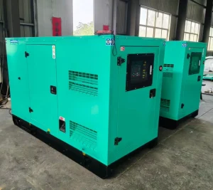 Silent Diesel Generator Set Soundproof Canopy 10 200KVA Single Three Phase ATS Optional 50 60Hz Industrial Backup Power