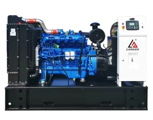 Silent Diesel Generator Set Soundproof Canopy 10-200KVA Single Three Phase ATS Optional 50/60Hz Industrial Backup Power