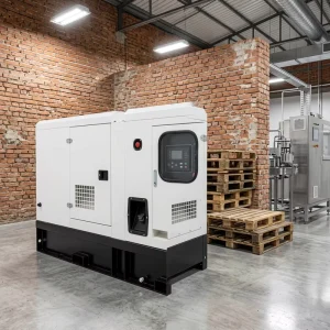 Silent Diesel Generator Set Soundproof Canopy ATS Electric 110V 480V Including 220V 50 60Hz Single Phase AC Output