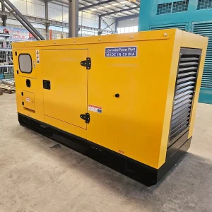 Silent Diesel Generator Set Trailer Type 40kw 50kw 50kva 65kva Low Vibration Commercial Standby Power