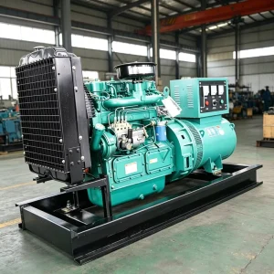 Silent Diesel Generator Set Ultra Low Noise for School Library Office Building with Stable Power Output