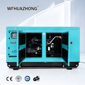 Silent Diesel Generator Set Water Cooling Stable Output Sound Insulation Design for Commercial Emergency Power