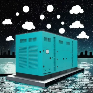 Silent Diesel Generator Set ZH4100D Diesel Engine Generator