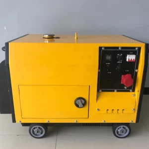 Silent Diesel Generator Three phase 12kW 220V 50 60Hz Air cooled Automatic Start with ATS