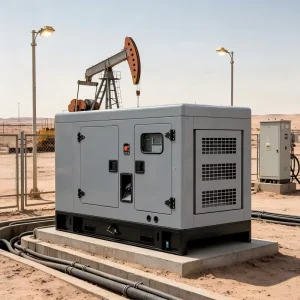 Silent Diesel Generator Water Cooled 60hz 64kw 80kva Three Phase Hotel AC Power Supply Unit