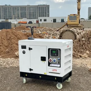 Silent Diesel Generators Set for Weichai Yuchai Genset 10KVA 200KVA CE Certified 99% Efficiency 220V 380V