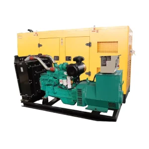 Silent Electric Diesel Generator 60kVA Auto Start Open Frame ATS Remote Start 50Hz with Engine