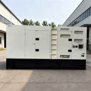 Silent Electrical Generator 500kw 400kw Volvo Penta 550kva 440v 60hz with Transfer 600kva Diesel Generator
