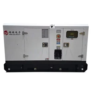 Silent Generator Diesel Generator Water Cooled 24V DC Electric Start 99% Efficiency