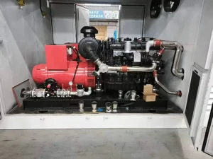 Silent Generator Set Biogas Fuel Rainproof and Dustproof Reliably Operating Gas Turbine Generators