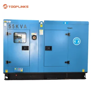Silent Genset 44kw 55kva SDEC 4ZT3.5 G21 Low Noise Diesel Generator 50Hz Frequency ATS Remote Control