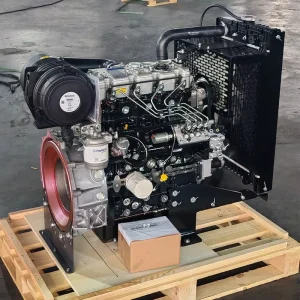 Silent Genset Ricardo Power 64kw 80KVA Soundproof Ricardo 4RT55-88D Mobile Diesel Generator Set