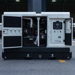 Silent Heavy Duty Diesel Generator 115kVA 92KW with Remote Control System Industrial Diesel Generator