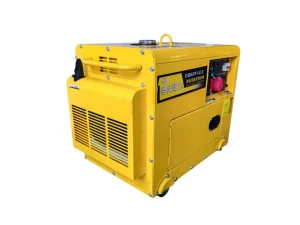 Silent Home Use 5KW Diesel Portable Generator 50/60Hz AC Single Phase 220V/380V ATS 24V DC Electric Start