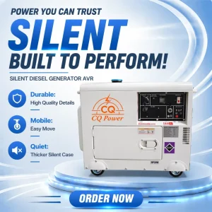 Silent Mobile ATS Generator 5KW 8KW 10KW 12KW 15KW 20KW 25KW 30KW 40KW 50KW 8KVA 10KVA 12KVA 12KVA 20KVA 25KVA Diesel Generators