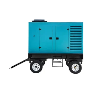 Silent Mobile Diesel Generator 25KVA to 200KVA 3 Phase with ATS and 220V 380V 400V 480V Voltages