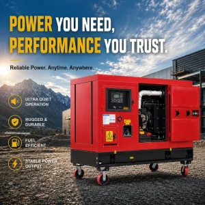 Silent Mobile Diesel Generator Set 30kva 120kva 350kva 3 Phase Sdec Trailer Unit with Tool Kit for Construction Emergency Power