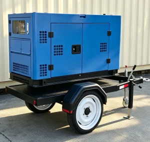 Silent Mobile Trailer 10KW 12KW 15KW 20KW 25KW 30KW 40KW 50KW 10KVA 12KVA 16KVA 20KVA 25KVA 40KVA Diesel Generator Backup Genset