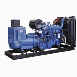 Silent Natural Gas Generator 40KW 60KW 80KW Enclosed Canopy Low Noise Below 75dB