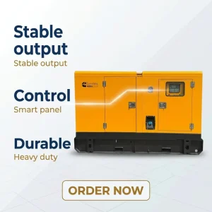 Silent Open 20 30 50 100 200 400 500 800 1000kw Diesel Generator for Perkins Cummins Weichai Yuchai Deutz SDEC Industrial Genset