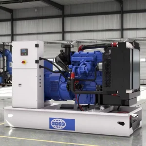 Silent Open Diesel Generator Models P55 3 P55 4 P65 6 Auto Start System 1500rpm Speed Single 380V 230V 240V