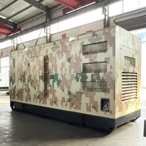 Silent Open Frame Trailer Diesel Generator Set Remote Start Auto Start ATS 200KW 250kVA Water Cooled 50 60Hz