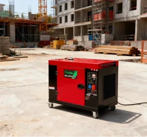 Silent Portable 15kW Diesel Generator Set with Auto Start ATS 100% Copper Alternator 220V 60Hz for Philippines Use
