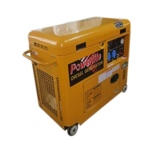 Silent Portable Air Cooled Diesel Generator 5kW 7kW Electric Start Diesel Genset with ATS for Home Use Backup Power Supply