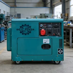 Silent Portable Diesel Generator Single Phase 220V Three Phase 380V ATS Home & Industrial Emergency Backup Power Generator