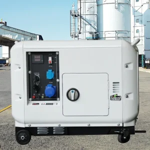 Silent Portable Diesel Generators 3kw 10kva Soundproof 220V 380V 50/60HZ Brushless ATS Options 480v 240v Rated Voltage