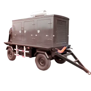 Silent Soundproof 550KW 688KVA Diesel Generator Trailer Dg Generator Set Groupe Electrogenes