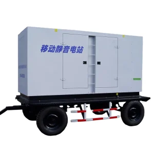 Silent Standby 300KW 375KVA Power Mobile Trailer Generator Diesel Stirling Engine Generators