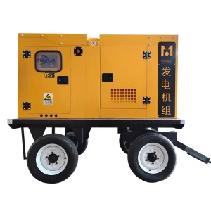 Silent Trailer Mounted Diesel Generator Set 30KW 50KW 60KW 70KW 80KW 100KW 120KW 150KW Super Silent Diesel Generator Set