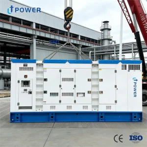 Silent Type 1000kVA 3 Phase Diesel Generator Set Auto Start ATS Remote Start 1800RPM Water Cooled for Industrial Power Supply