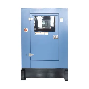 Silent Type 100KVA Industrial Diesel Generator with ATS 3 Phase 12V DC Electric Start 12 Months Warranty