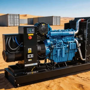 Silent Type 275kva 220kw Prime Power Diesel Generator 50 Hz Engine Auto Start Container Type Durable Standby Power