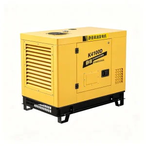 Silent Type 30kW K4100D Diesel Generator 68dB Low Noise 4 Cylinder Water Cooled Home Use Small Diesel Generator Set
