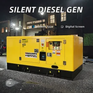 Silent Type 50KVA Diesel Generator 40KW Auto Start Emergency Generator Low Noise
