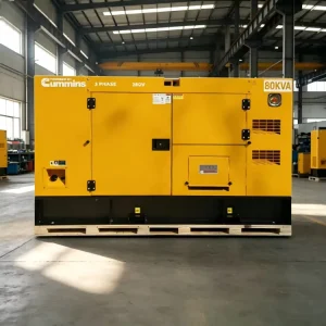 Silent Type 64KW 80KVA Diesel Generator Set Powered by 4BTA for Home Commercial Standby Continuous Power Three Phase Industrial