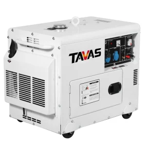Silent Type Air Cooled Diesel Generator with Electric Starting System Single & Three Phase 5KW Alternator Generator