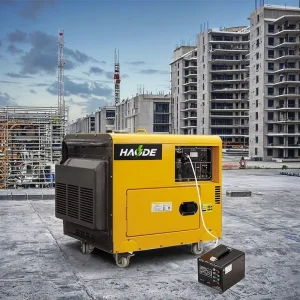 Silent Type Diesel Generator 110V 220V 240V 5kW 10kW 12kW Single Phase Home Use 6kVA 7kVA 8kVA 60HZ Low Noise DC Output