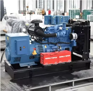 Silent Type Diesel Generator 30kw 50kw 100kw Portable Water Cooling System for Home 1 Year Warranty